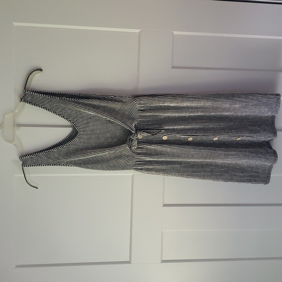 Caution To The Wind Womens Black and White Striped Dress Size Small - Picture 1 of 4